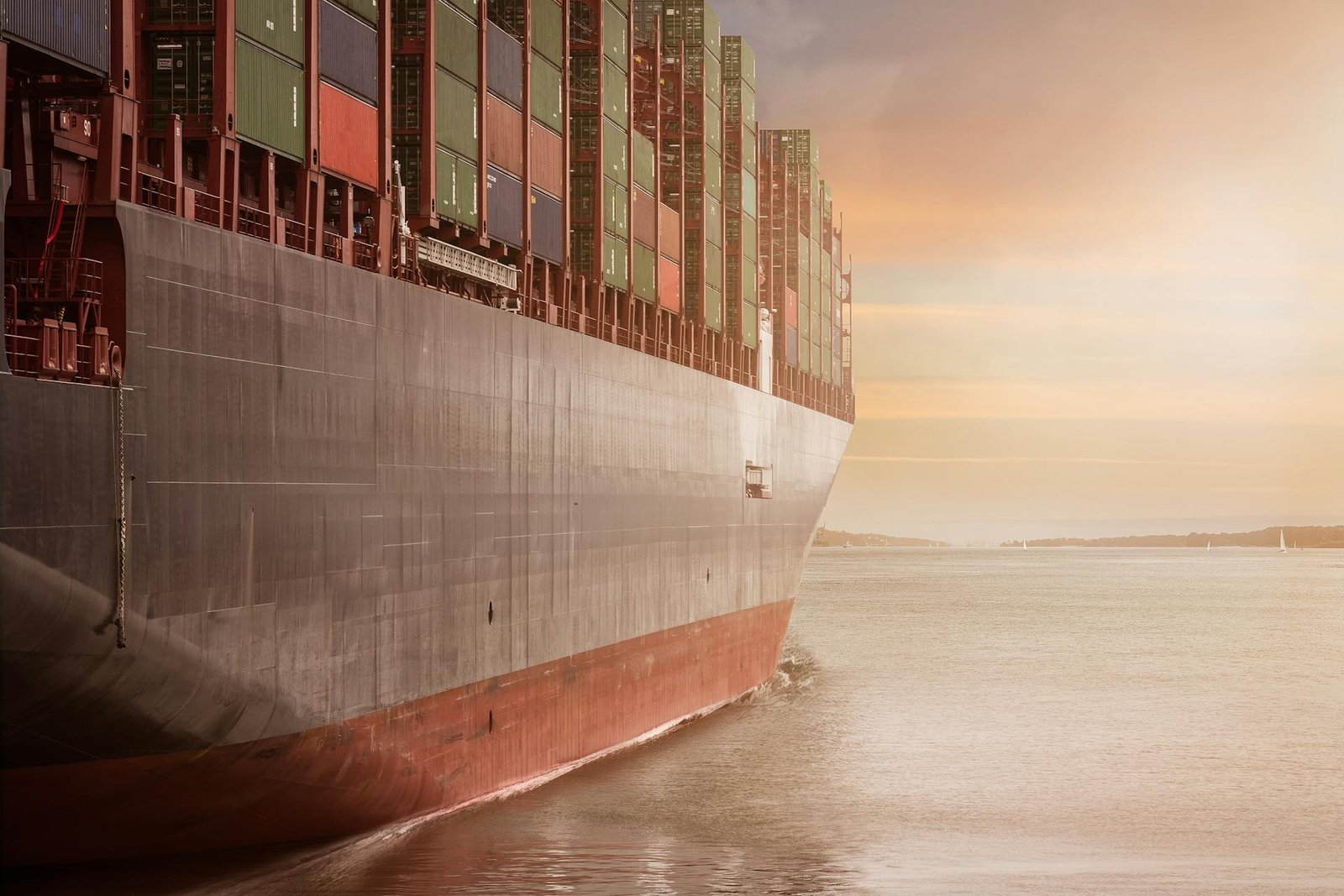 Global logistics and shipping — illustrative stock photograph